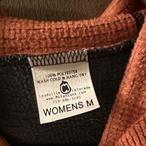 Melanzana Women's Medium Burnt Orange Top